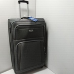 Grote reiskoffer op wielen met cijferslot Royalty Rolls, donker grijs