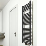 Radiator 118,5 x 45 cm WB, Elara 41.3585, mat zwart