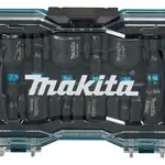 6-dlg Doppen set voor accuboormachine. Makita, E-15768