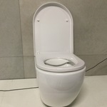 Hangtoilet incl. softclose zitting, wit