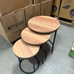 3-Delige bijzettafel