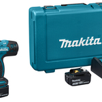 Accuboormachine set 18V Makita, DDF453RFE