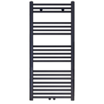 Handdoekradiator 120×50 cm Belrad, BZM1200500, zwart