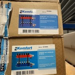 6x Vloerverwarmingsverdeler