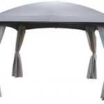 Paviljoentent 330x330x268 cm Leco, Milena, licht grijs