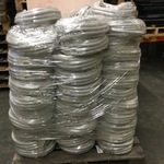 Pallet flexibele elektriciteits slangen IPS, lichtgrijs