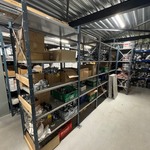 16 meter Magazijnstelling, blauw/grijs