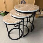 3-Delige bijzettafel