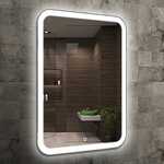 Spiegel rechthoekig 60×80 cm + Led en verwarming Karo