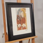 Pablo Picasso lithograaf ”Homme Assis” – Limited Edition 29/250