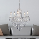 Reality Luester Kroonluchter  Chroom  excl. 5x E14