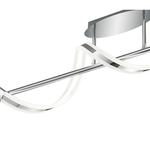 Trio Sydney Plafondlamp  Chroom  incl. 1x SMD 18 W