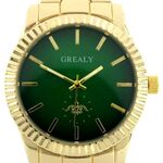 Ca. 10x Horloge GREALY, Emerald&Gold