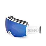 Sinner  Boreas Skibril  Mat Wit  Unisex  One Size