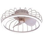 Brilliant Plafondventilator Arezzo met lamp 36W Beige