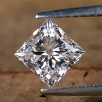 Diamant – 1.06ct Princess Cut ( IGI Gecertificeerd )