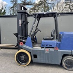 Heftruck, Hyster, S7.00XL, blauw, 1990, Gas