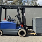Heftruck, Hyster, J3.00XM, blauw, 2001, Elektrisch