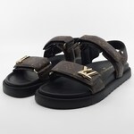 Paar sandalen, maat 37 1/2, Louis Vuitton, SC 0254