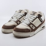 Paar schoenen, maat 7 1/2, Louis Vuitton, LD 0273