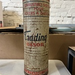 Vintage gasolie blik 10L S.A. Trading Antwerpen
