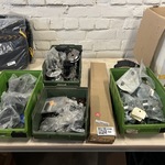 Partij diverse fietsonderdelen W.o. Shimano