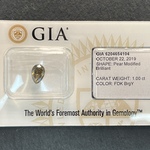 Diamant – 1.00 carat natuurlijk diamant (gecertificeerd)