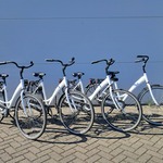 4x Damesfiets, Wit