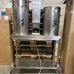 Koffiezetinstallatie met twee containers op onderstel Animo ComBi-line