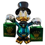 Dagobert Duck beeld Rolex, Lior24