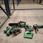 6x Divers accu/elektrisch gereedschap Hikoki, diverse modellen