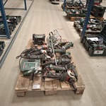 Ca. 16x Divers accu/elektrisch/pneumatisch  gereedschap Metabo, divers
