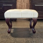 Hocker Chesterfield, King, creme