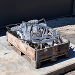 Diverse RVS en metalen boot onderdelen