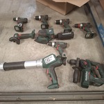 10x Divers accu handgereedschap Metabo, diverse modellen
