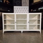 Vitrinekast Chesterfield, Chesterfield, wit