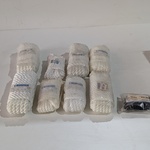 8x Landvast met paaloog