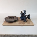 Demperplaat met waterpomp O.a. Sihi