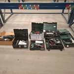 8x Divers accu/elektrisch gereedschap Metabo, diverse modellen