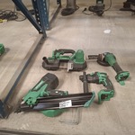 4x Accu handgereedschap Hikoki, diverse modellen
