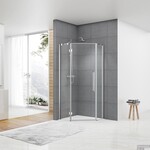 Douchewand Van Rijn, ST05100090B, chroom