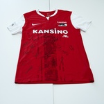 Voetbalshirt Jordy Clasie, Nike, rood/wit, M