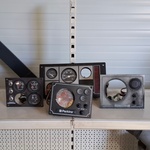 Diverse motorbedieningspanelen, O.a. Yanmar, Perkins, Westerbeke
