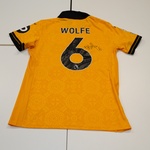 Wedstrijd gedragen David Møller Wolfe shirt – Wolverhampton Wanderers