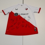 Voetbalshirt FC Utrecht, Castore, rood/wit, gesigneerd, M