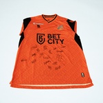 Voetbalshirt  –  FC Volendam Robey, oranje, gesigneerd, XXL