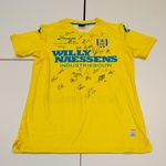 Voetbalshirt RKC Stanno, geel, gesigneerd, L