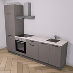 Design Keuken – inclusief apparatuur, Coral, taupe