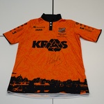 Voetbalshirt RKAV Volendam Jako, oranje, gesigneerd, M