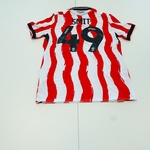 Wedstrijd gedragen Milan Smit shirt – Stoke City Macron, rood/wit, ges